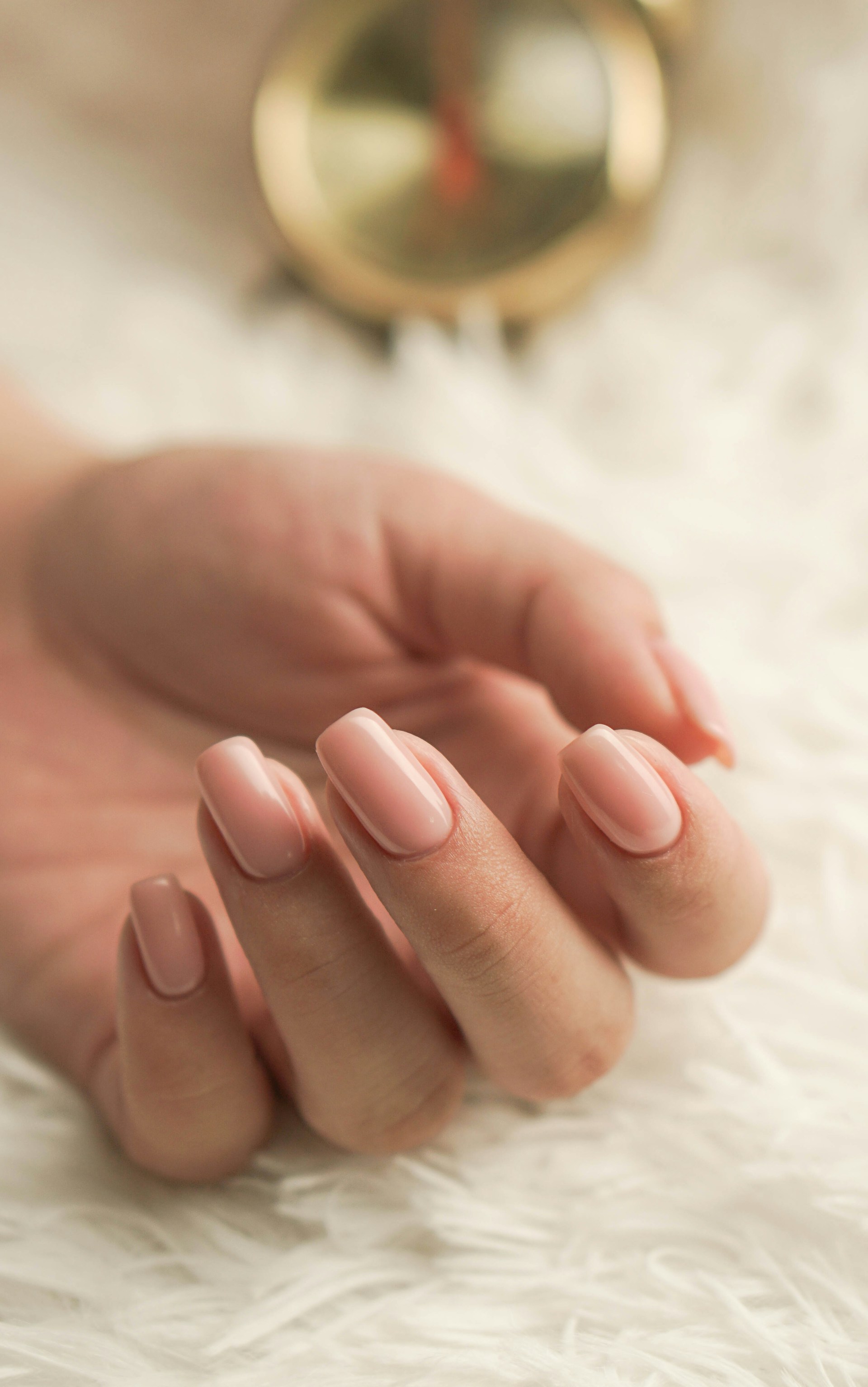 Baby boomer - dégradé nude rose